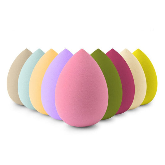 BEAUTY BLENDERS 7 PCS Cosmetic Egg Smear Proof Makeup Super Soft Puff Set Pear Shaped Tools Sponge Wet and Dry Dual Use Become Bigger When Expo